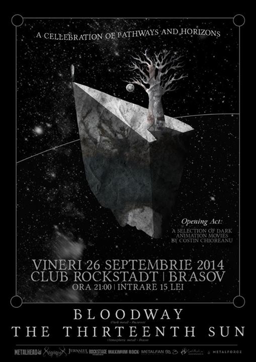 Concert Bloodway si The Thirteenth Sun in Brasov